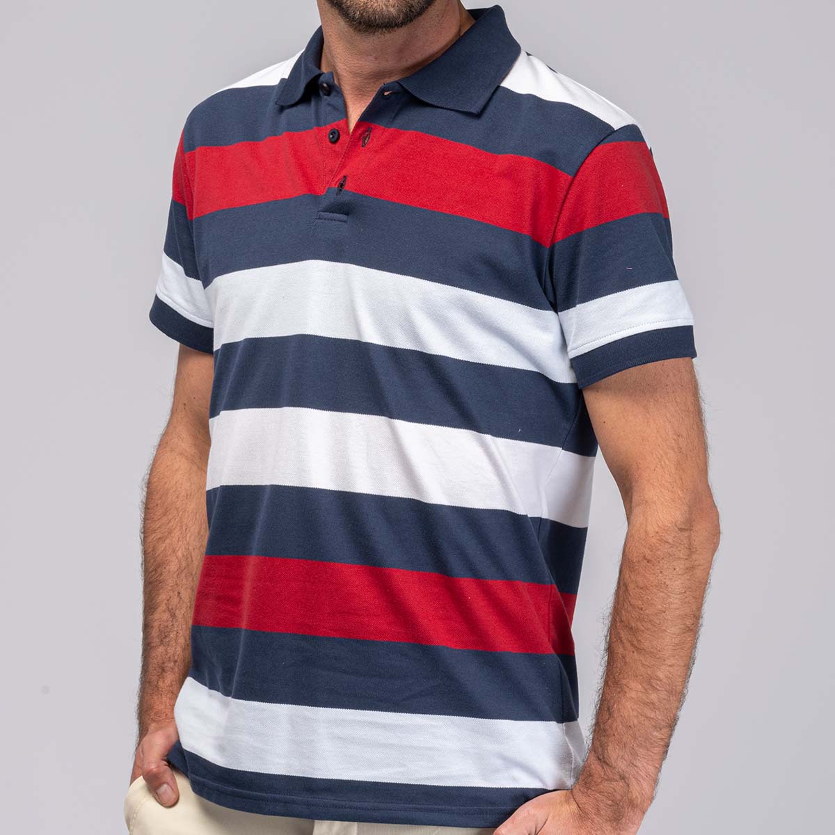 Camisa tipo polo AKI