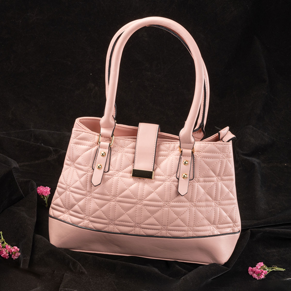 Cartera rosada AKI