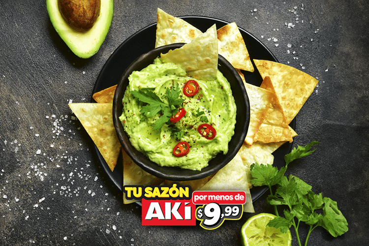 Guacamole con Chips de Tortilla