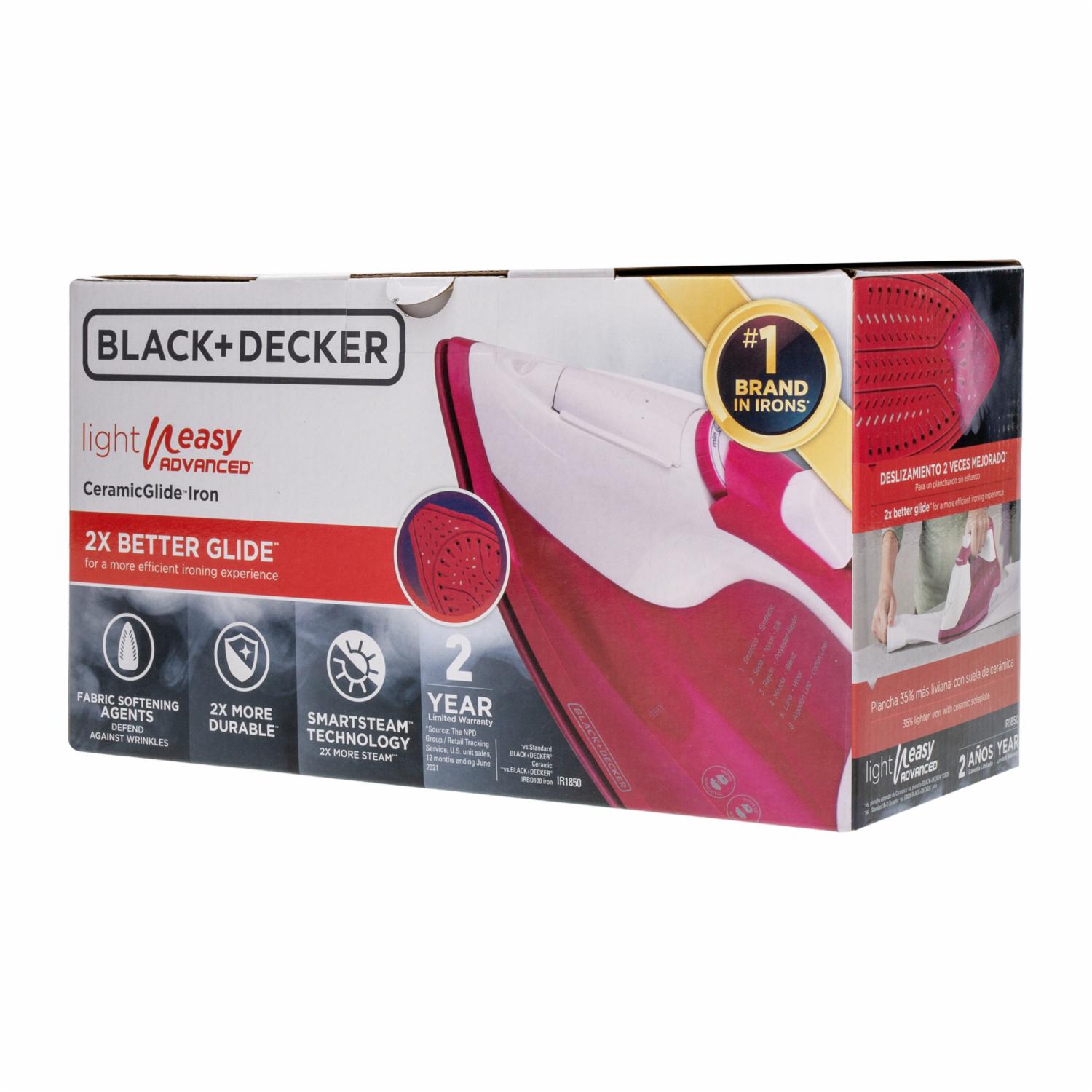 Plancha A Vapor BLACK & DECKER IR1850 - Imagen 4