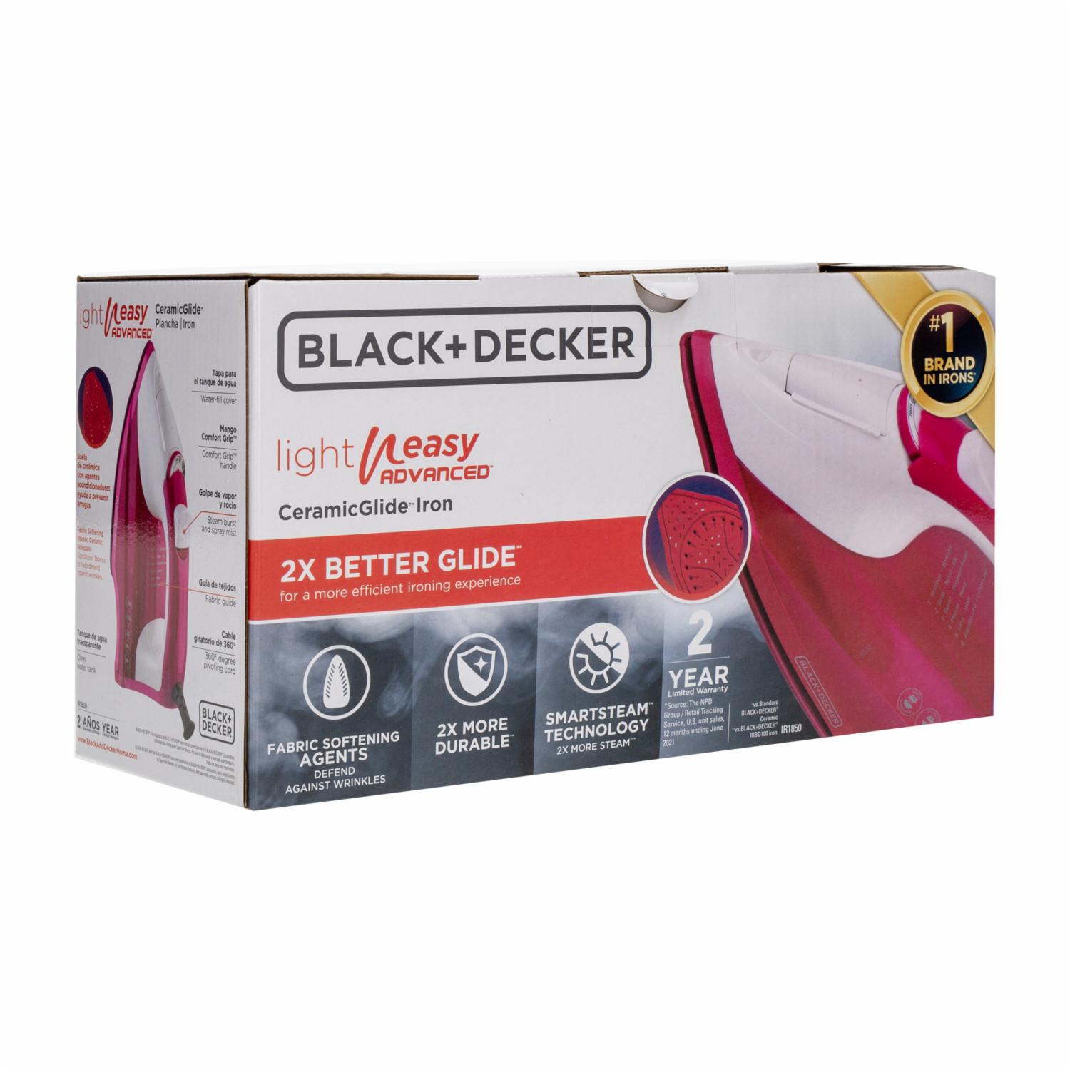 Plancha A Vapor BLACK & DECKER IR1850 - Imagen 5