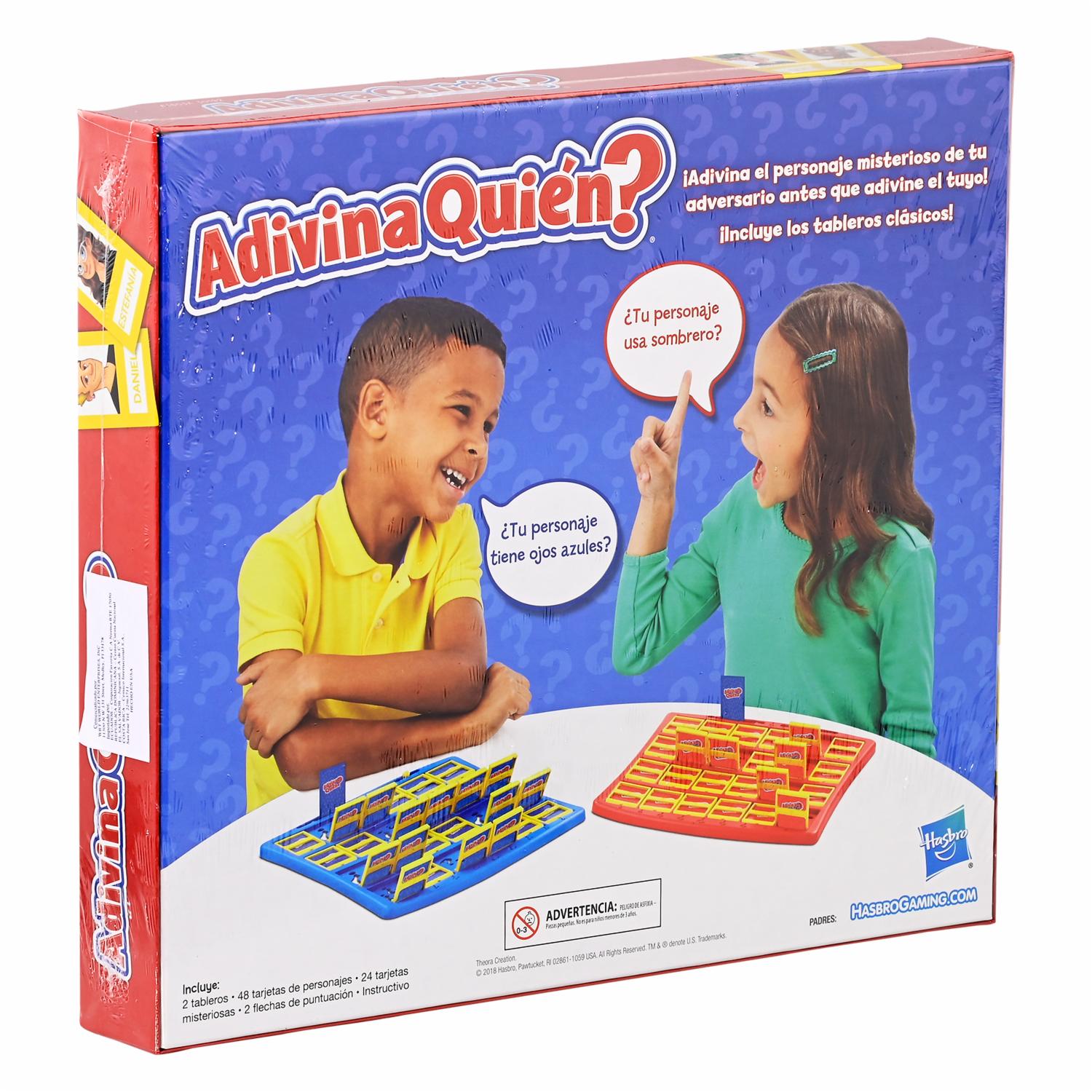 Juego De Mesa ¿Adivina Quién? HASBRO 2 Jugadores - Imagen 3