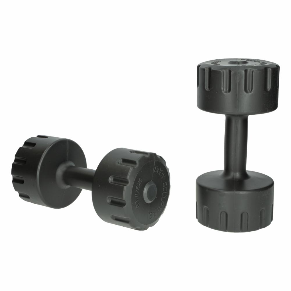 Dumbbells Mancuernas Vinilo 10 Kg Maletin De Mancuernas De Vinil
