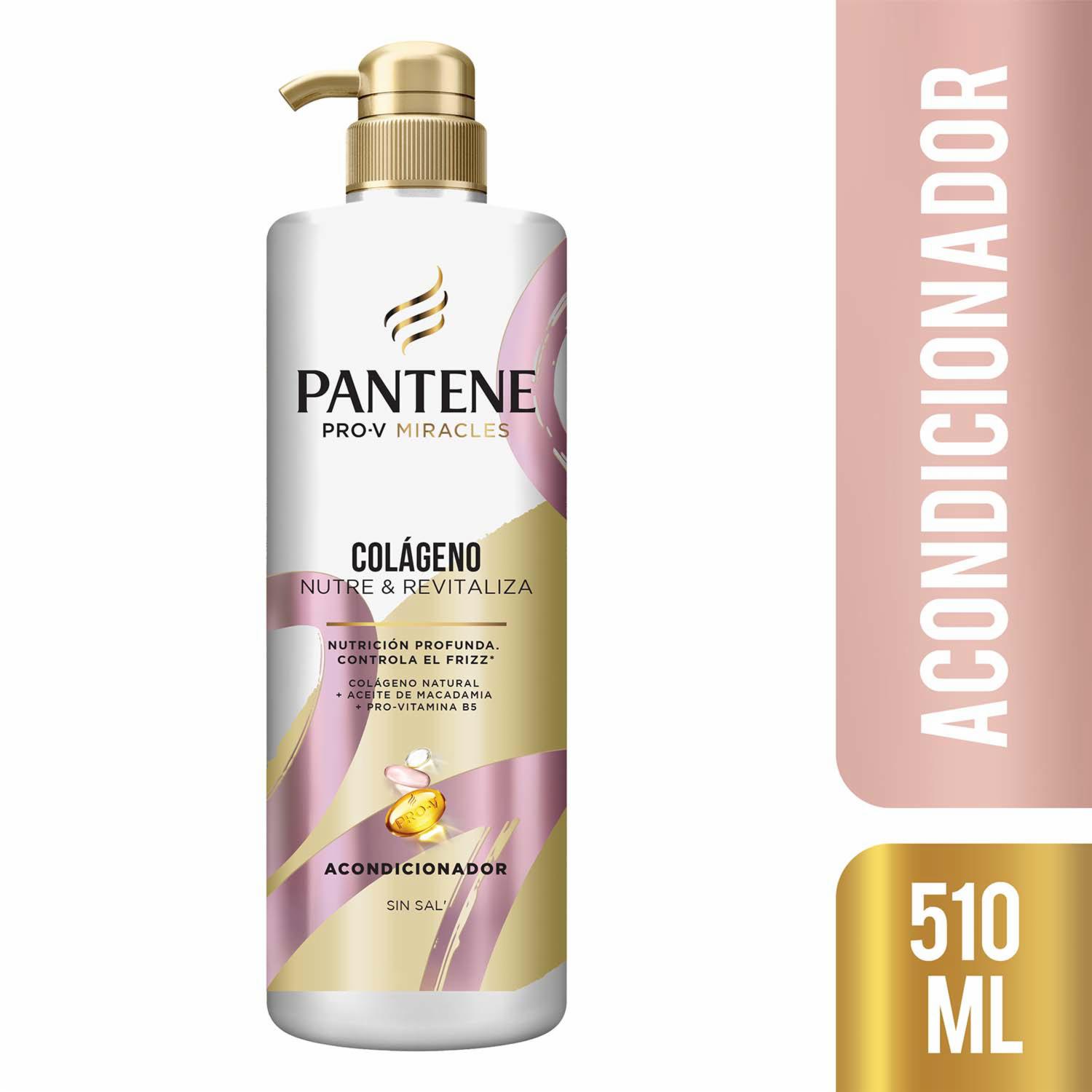 Acondicionador De Cabello Con Colágeno PANTENE 510 Ml - Imagen 4