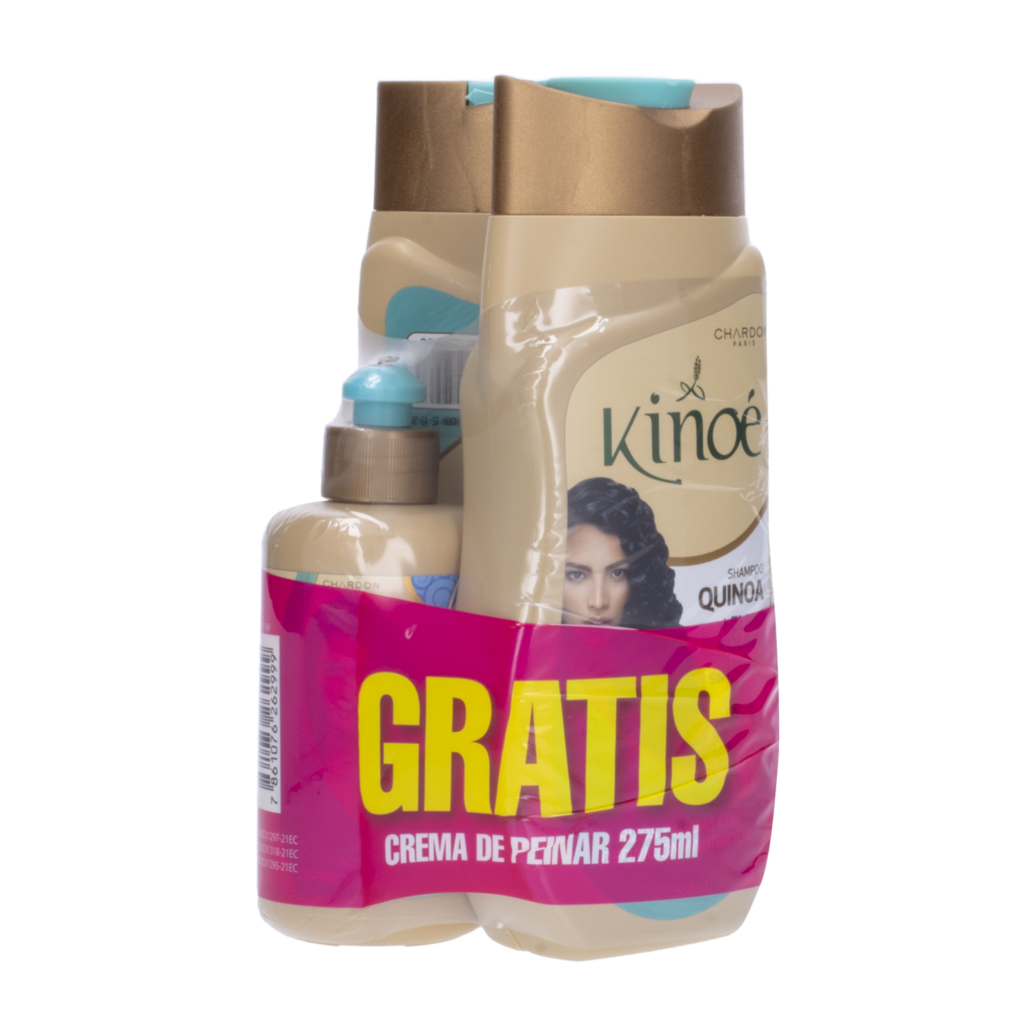 Shampoo De Cabello Elixir +Acondicionador+Crema De Peinar KINOÉ 1355 Ml
