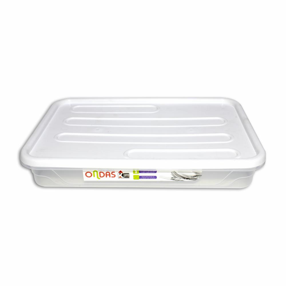 Porta cubiertos Ondas Blanco CASA PICA Unidad AKI