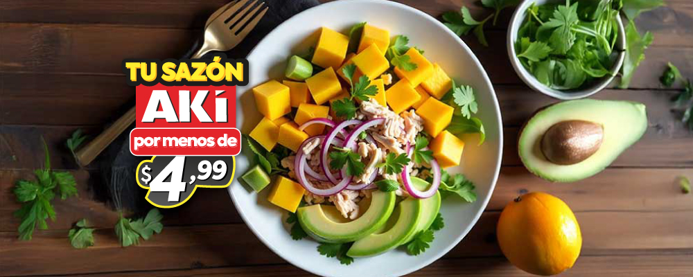 Cómo preparar una Ensalada de Atún con Mango fresca y saludable