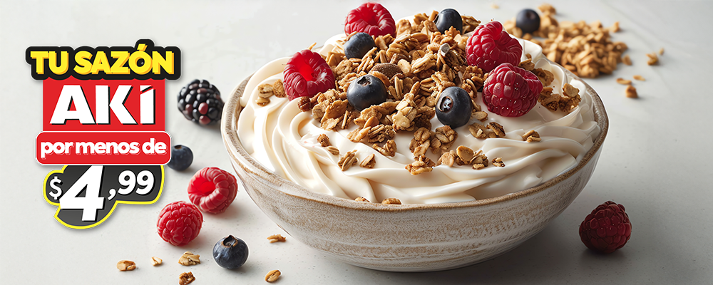 Snack de Yogurt con Granola y Frutas: Una Opción Saludable y Económica