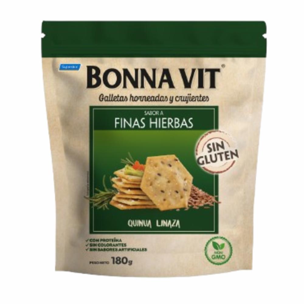 Galletas De Sal Sabor A Finas Hierbas BONNA VIT 180 G