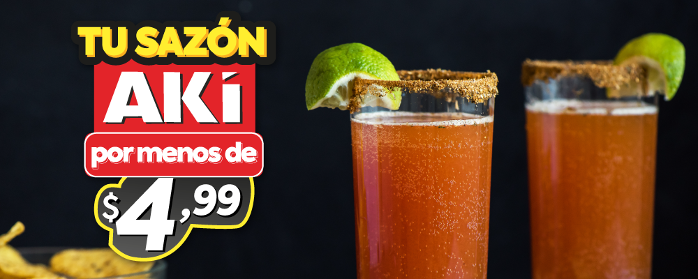 Chelada clásica para el verano