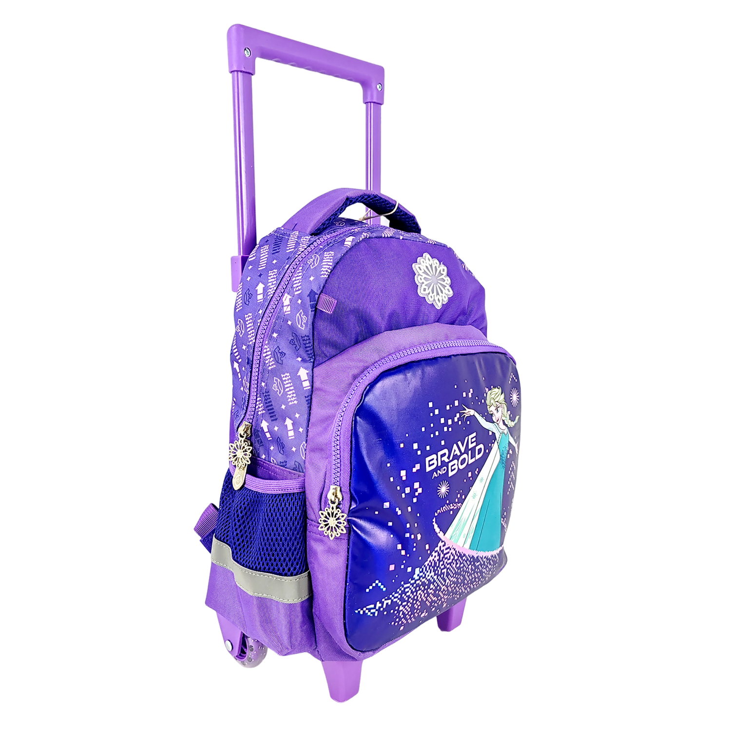 Mochila Escolar Trolley Para Niña Diseño Frozen 2 Elsa PRIMAVERA