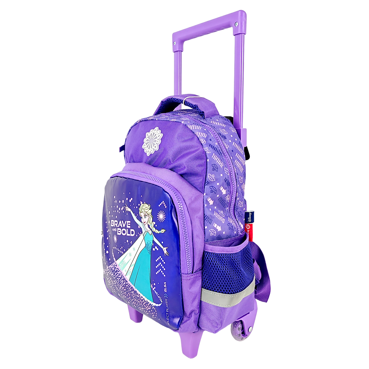 Mochila Escolar Trolley Para Niña Diseño Frozen 2 Elsa PRIMAVERA