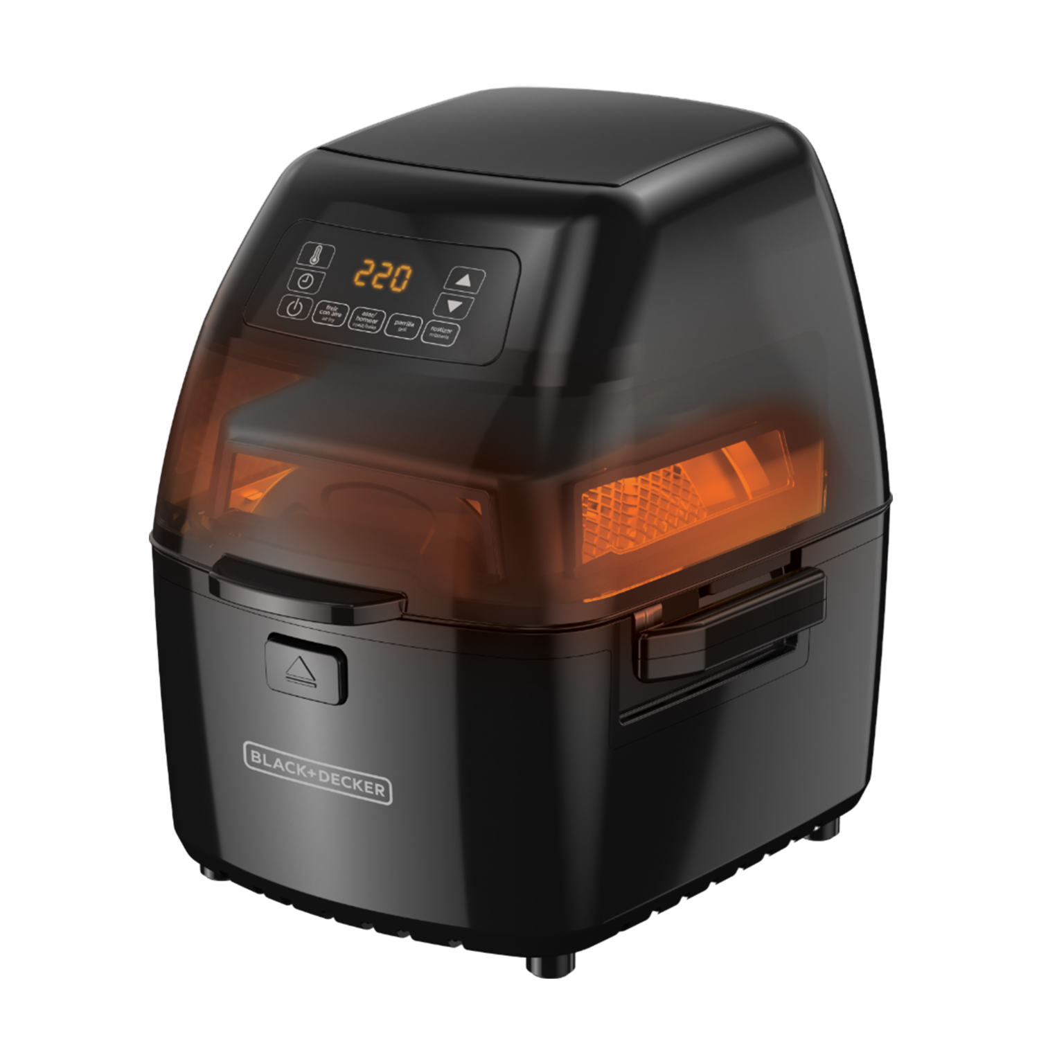 Air Fryer 1230 Watts Digital HFD2000B BLACK & DECKER 5 Litros