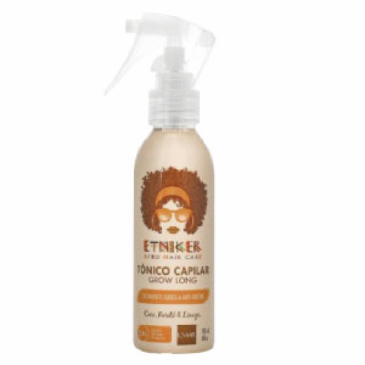 Tratamiento Capilar Tónico Grow Long ETNIKER 120 Ml
