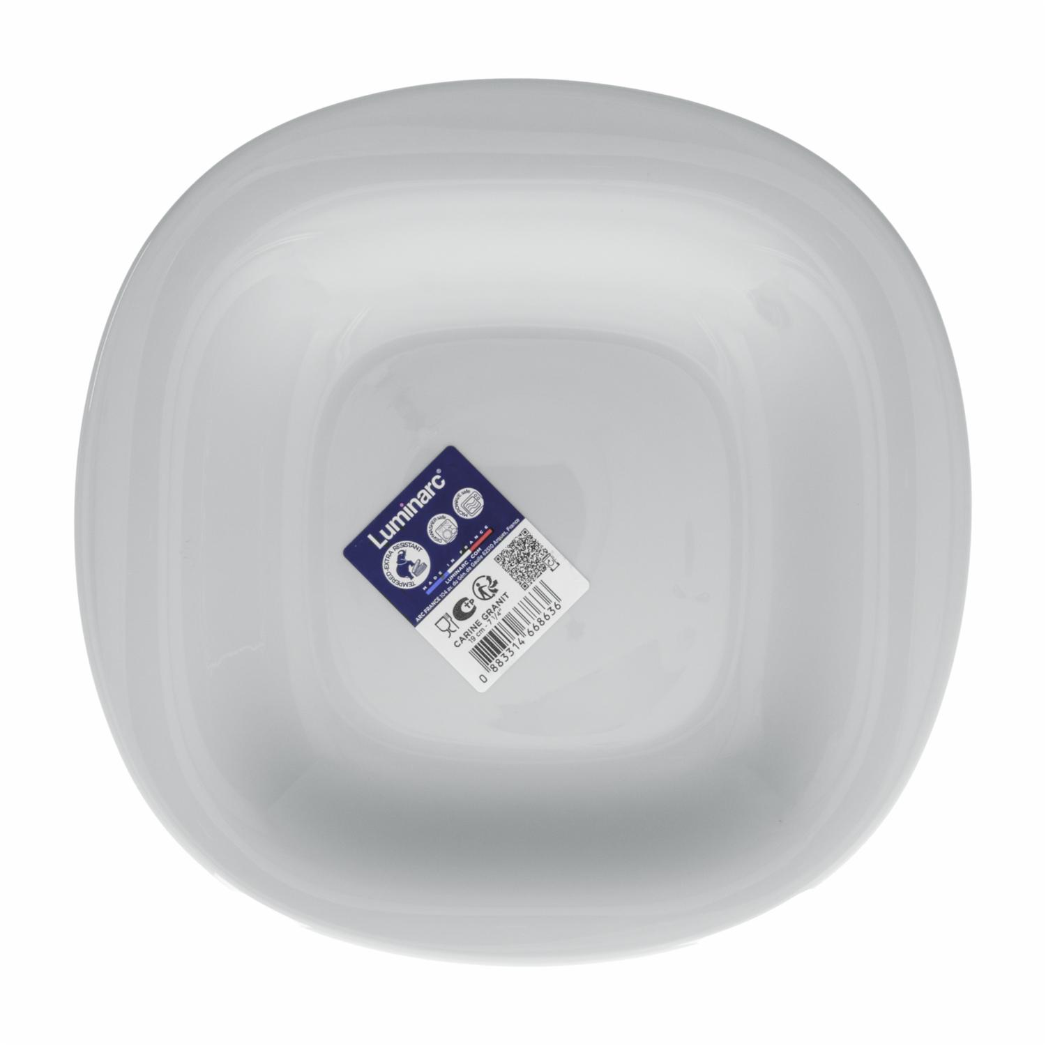 Plato De Postre Temp Carine Granit 19 LUMINARC Unidad - Imagen 3