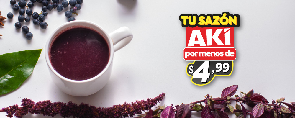 Preparación fácil de Colada Morada