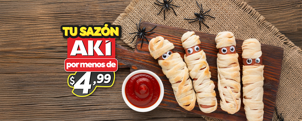 Deditos de salchicha para compartir