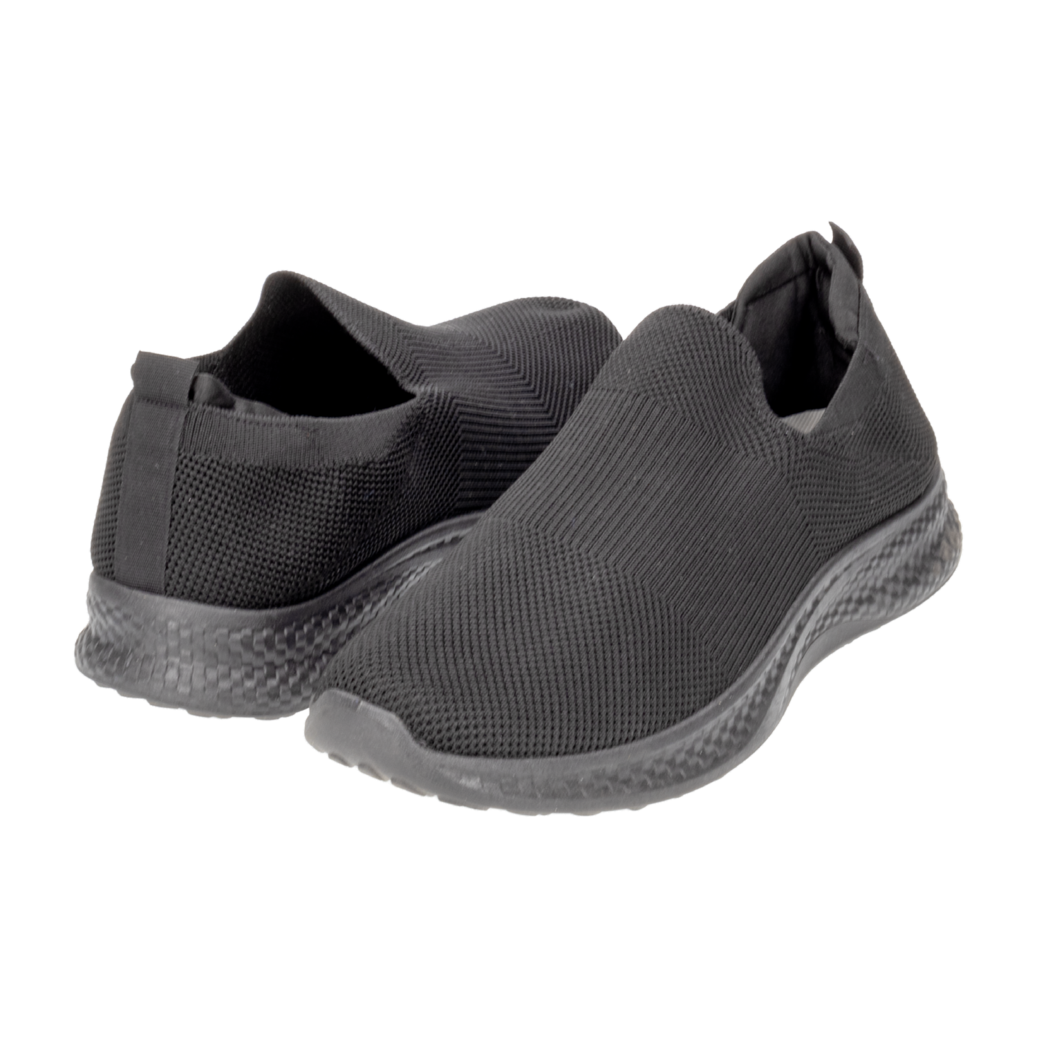 Zapatos Deportivo Negro Sin Cordones TF ESTUDIO Talla 43