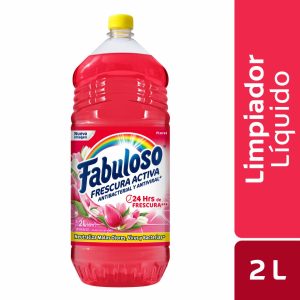Limpiador Líquido Antibacterial Desinfectante Floral FABULOSO 2000 Ml