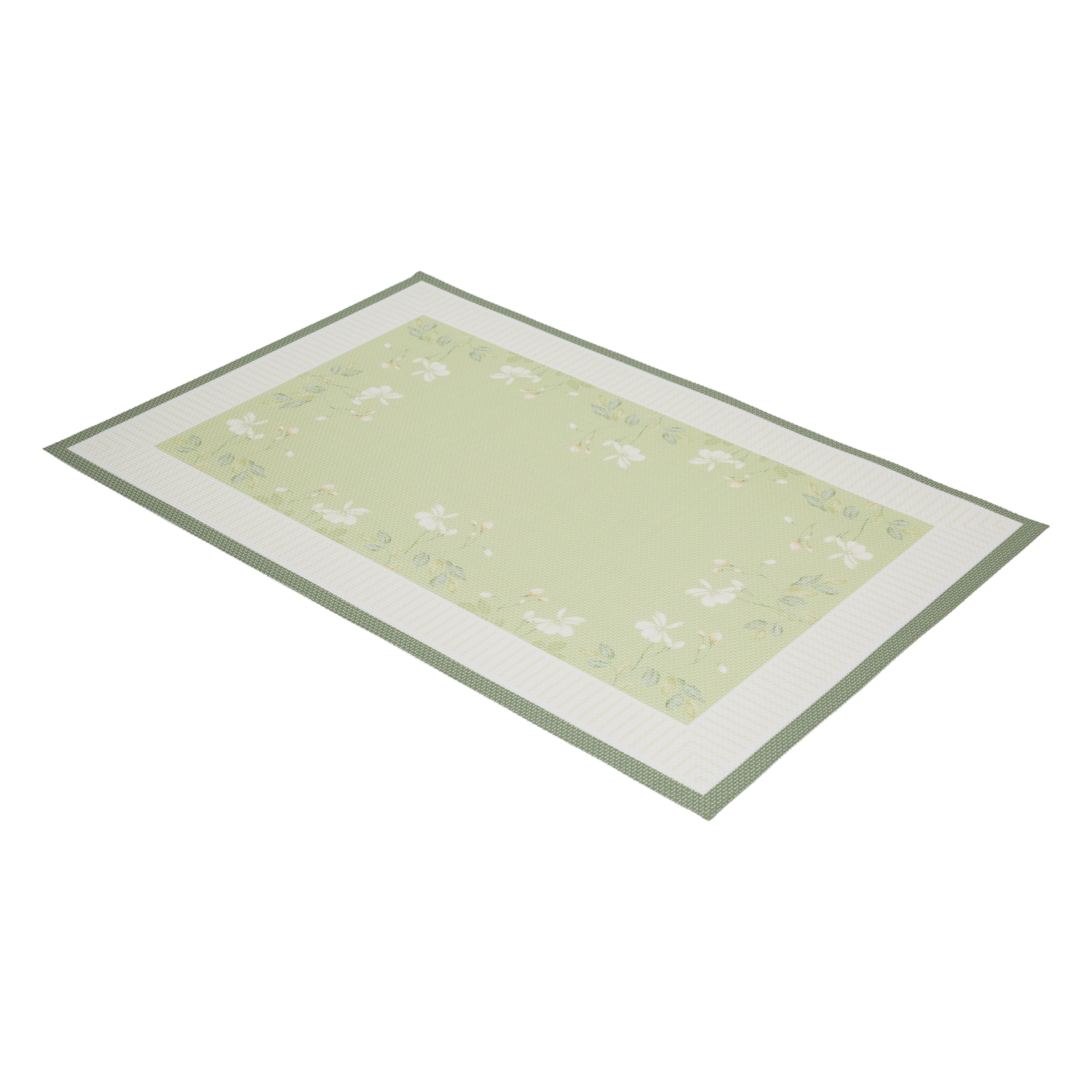 Individual De Mesa Diseño Floral Verde FREE HOME 1 Pieza
