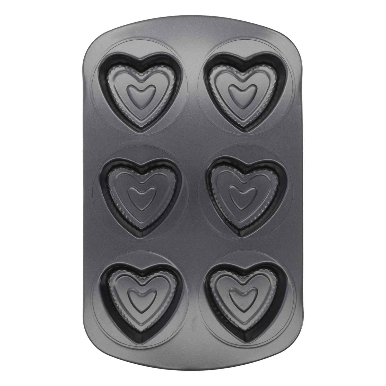 Molde Para Hornear X6 Galletas Diseño San Valentín FREE HOME 42X26.5X3.5Cm