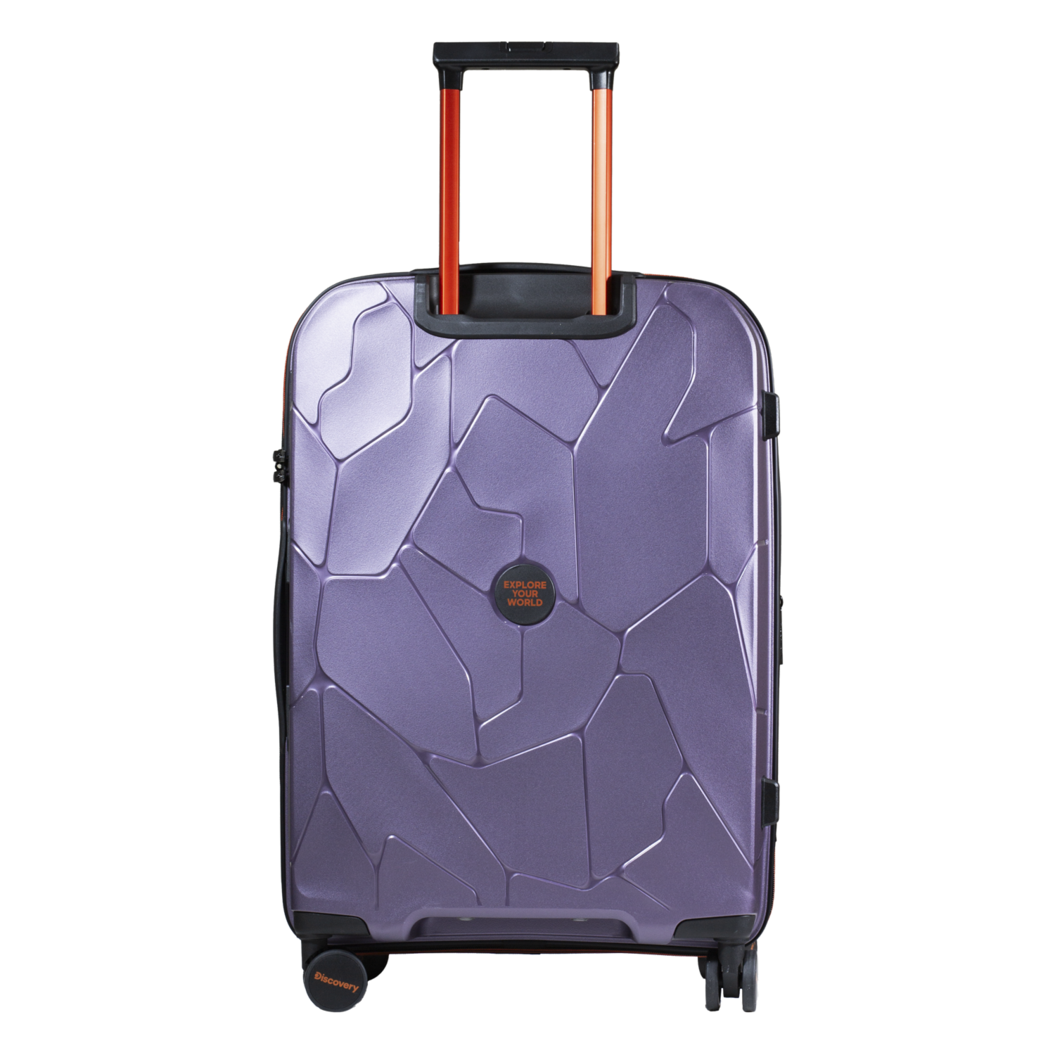 Maleta De Viaje Dura Diseño Herik Morado DISCOVERY 60 Cm