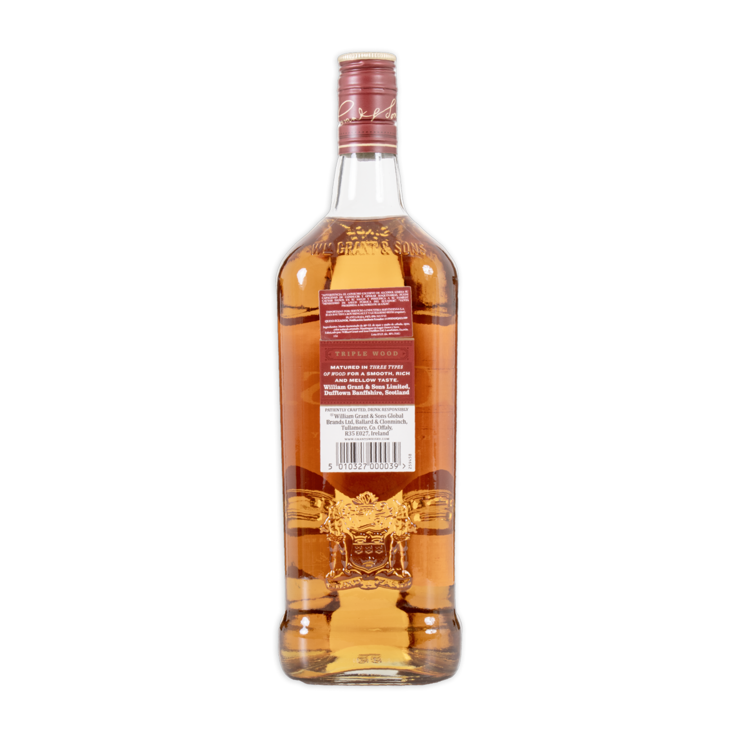 Whisky Destilado GRANT’S 1000 Ml