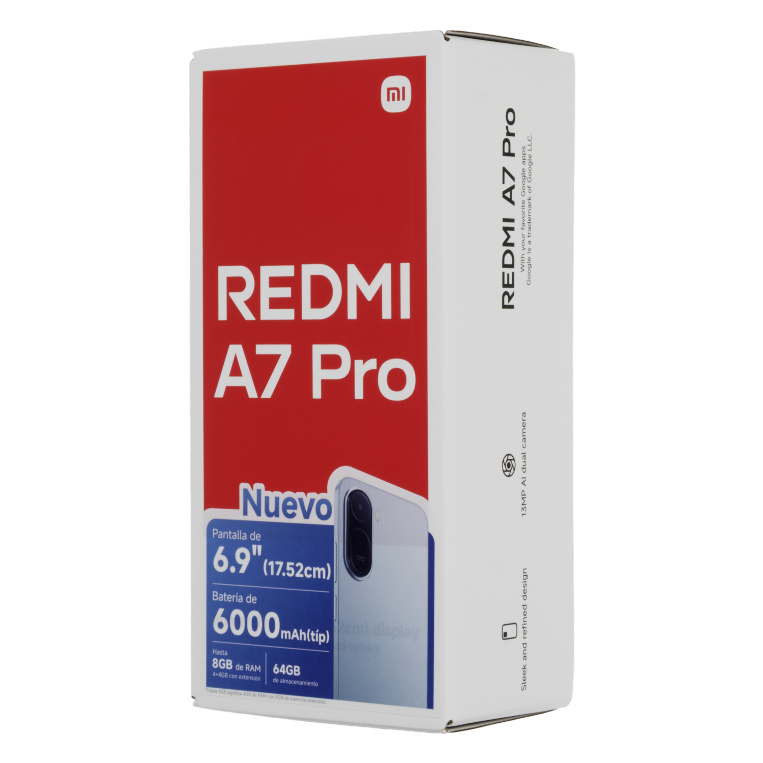Teléfono Celular Redmi A7 Pro Black XIAOMI 4+64 Gb