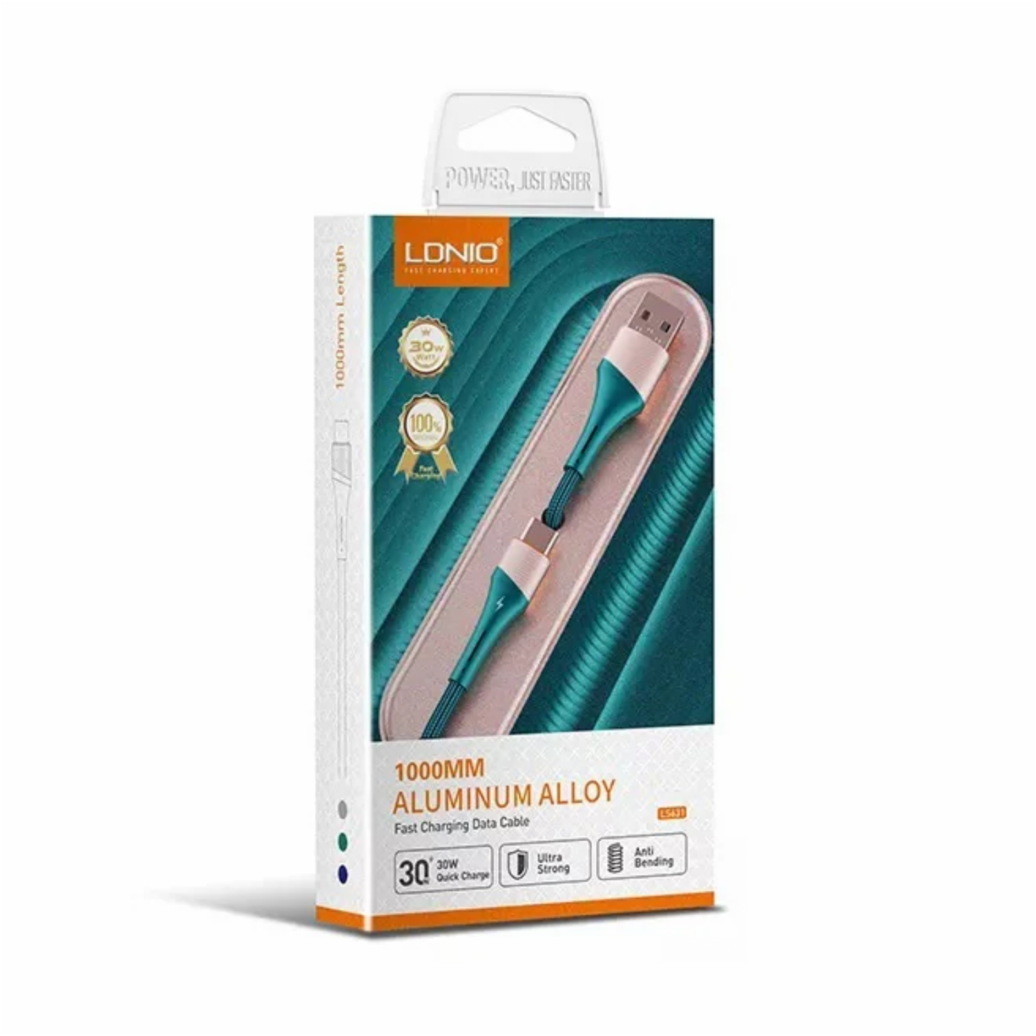 Cable De Carga Rápida Y Transferencia Modelo Lc631 Tipo C A Iphone 1M EARLDOM 30 W