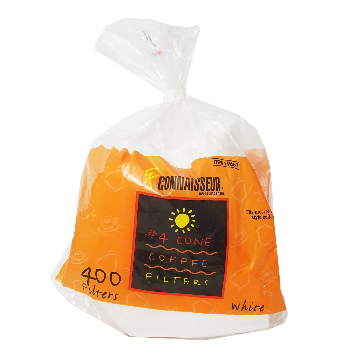 Filtros De Café N°4 Connaiseur BREW RITE 400 Uds