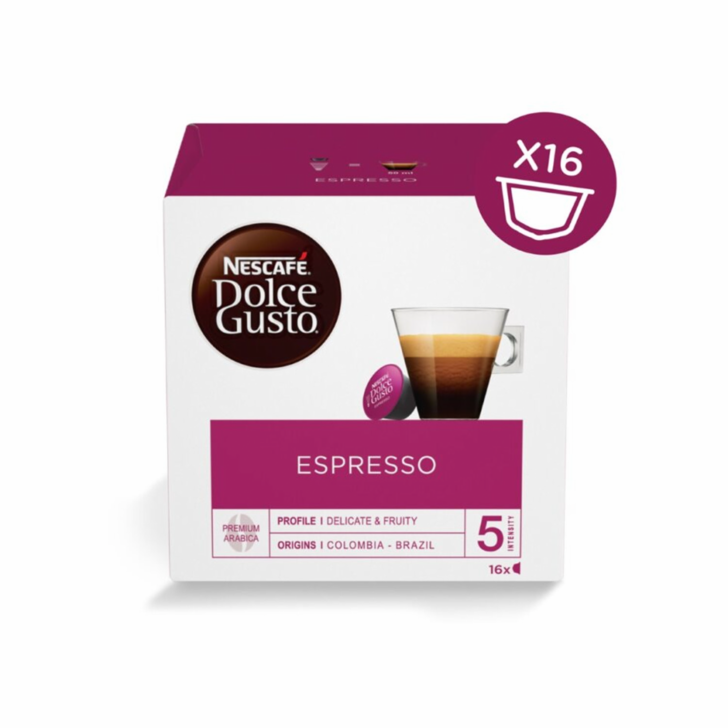 Café En Cápsulas Dolce Gusto Espresso NESCAFÉ DOLCE GUSTO 10 Capsulas 60 G