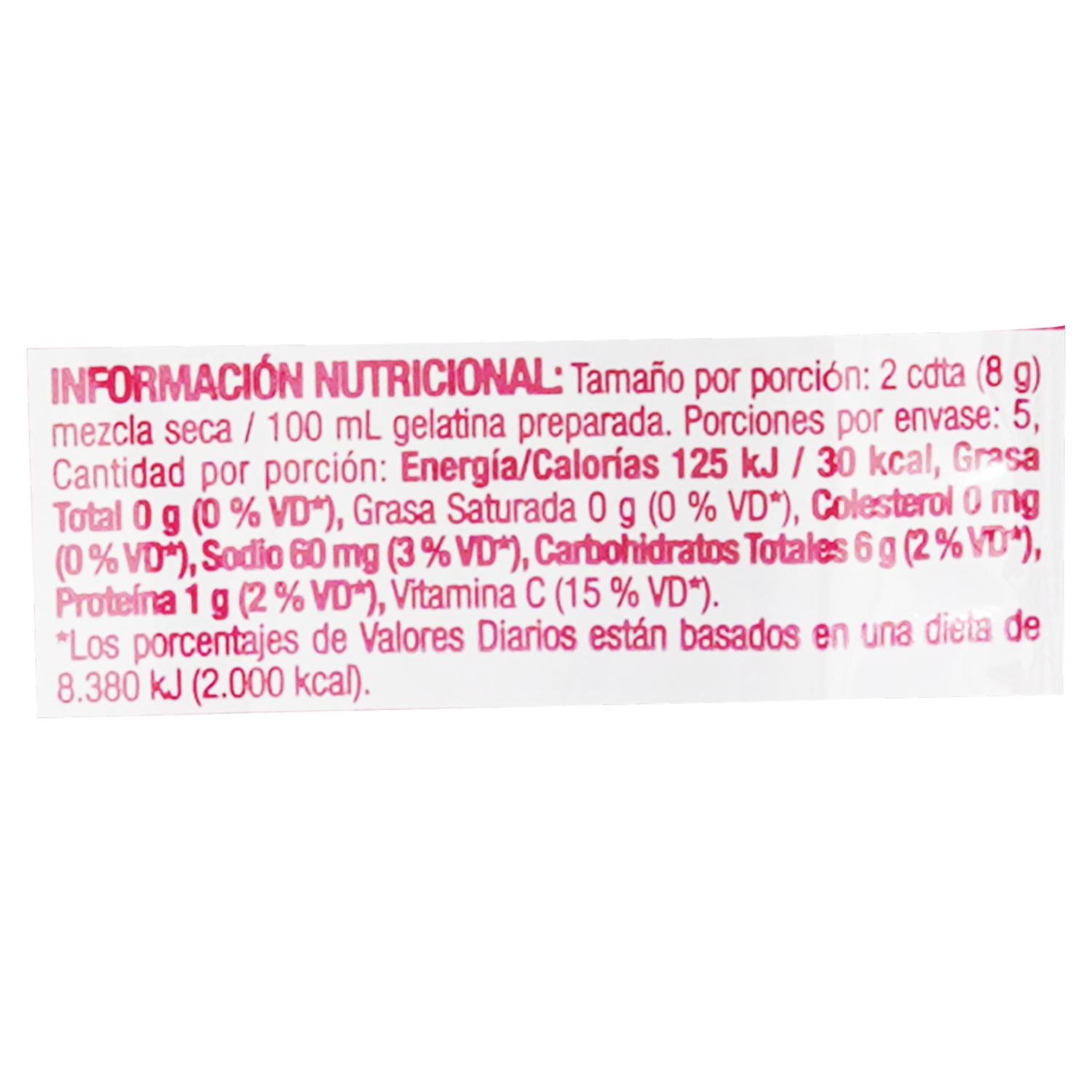 Gelatina Sabor Cereza ROYAL 40 G