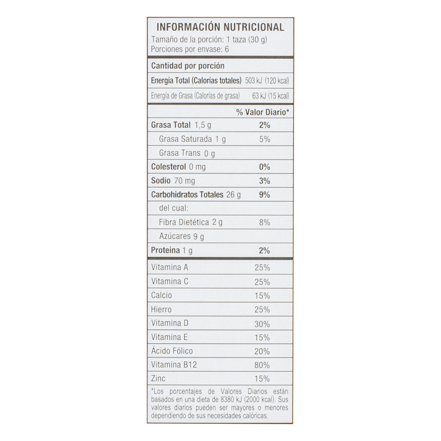 Bolitas De Maíz Y Avena Sabor  A Chocolate CHOCO KRISPIS 180 G