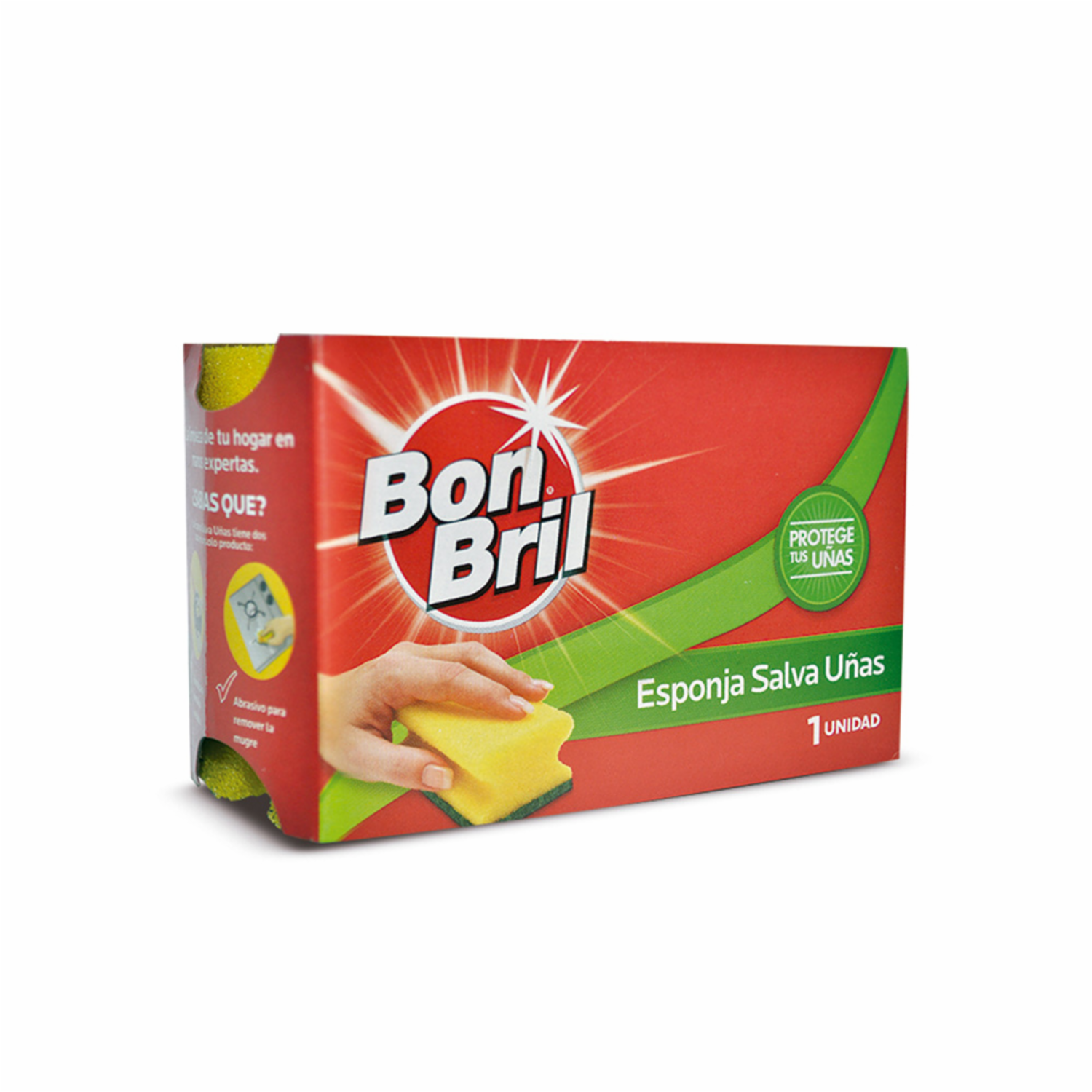 Esponja Lavavajilla Salva Uñas BON BRIL Unidad