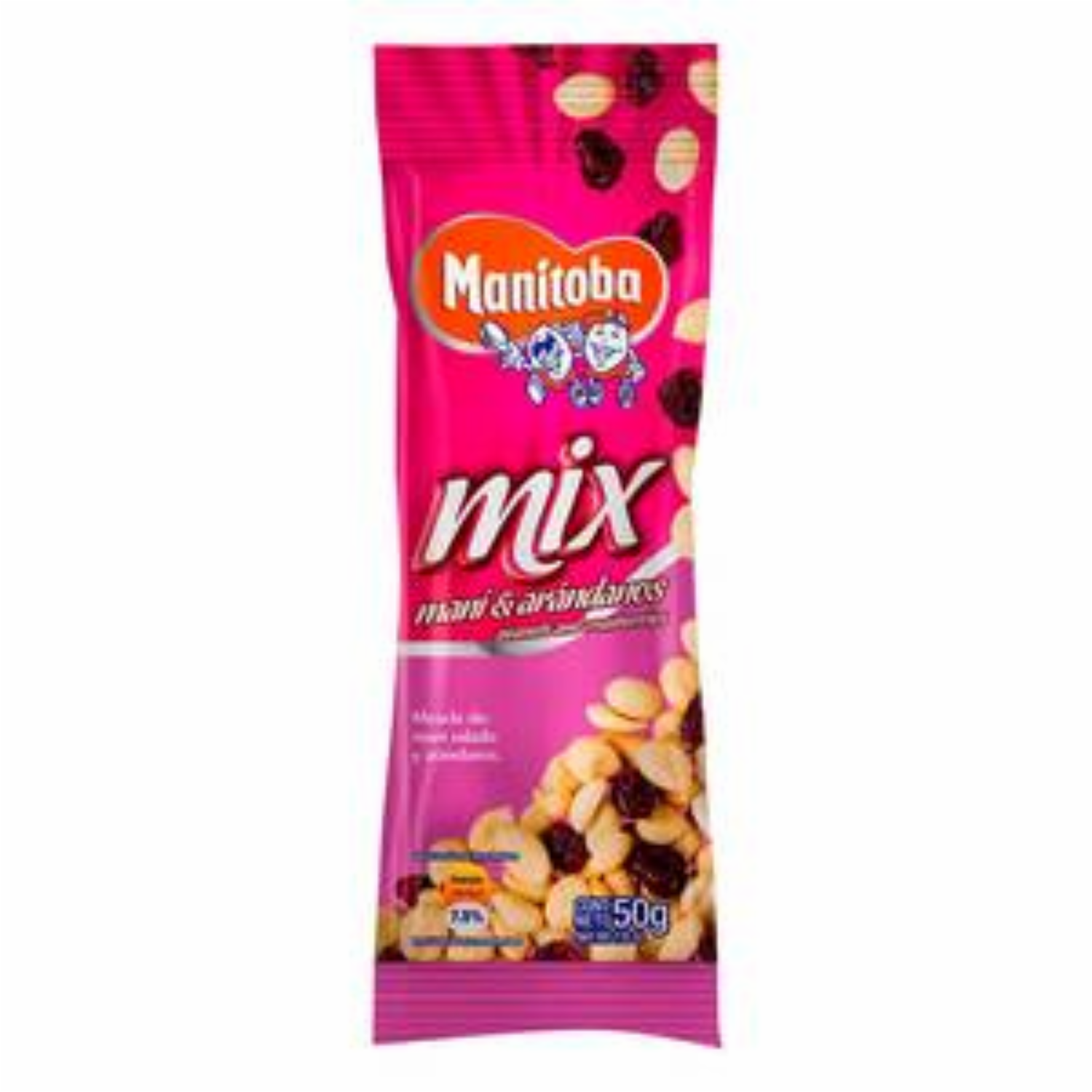 Frutos Secos Mix Maní Y Arándanos MANITOBA 50 g