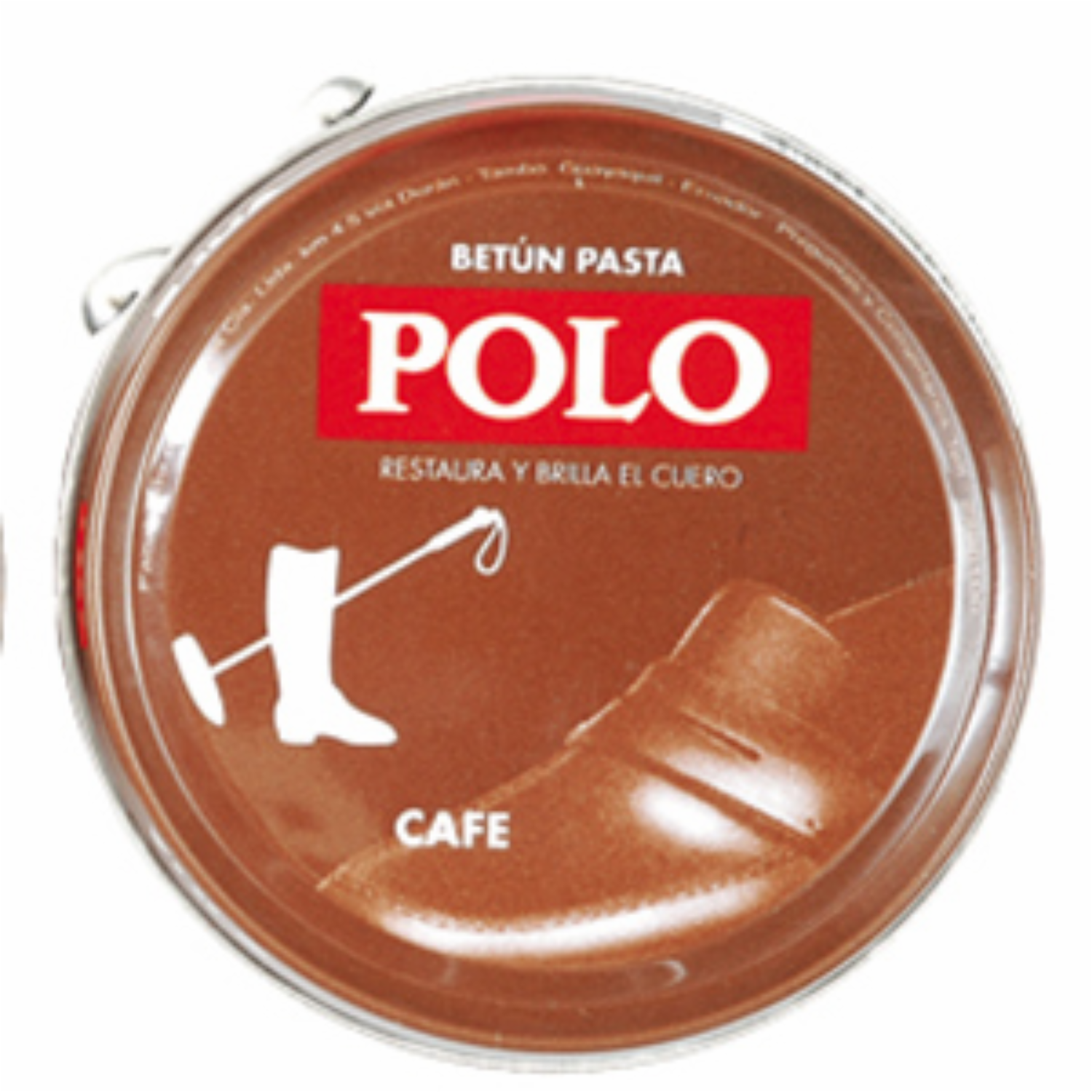 Betún En Pasta Tono Café POLO 88 Ml
