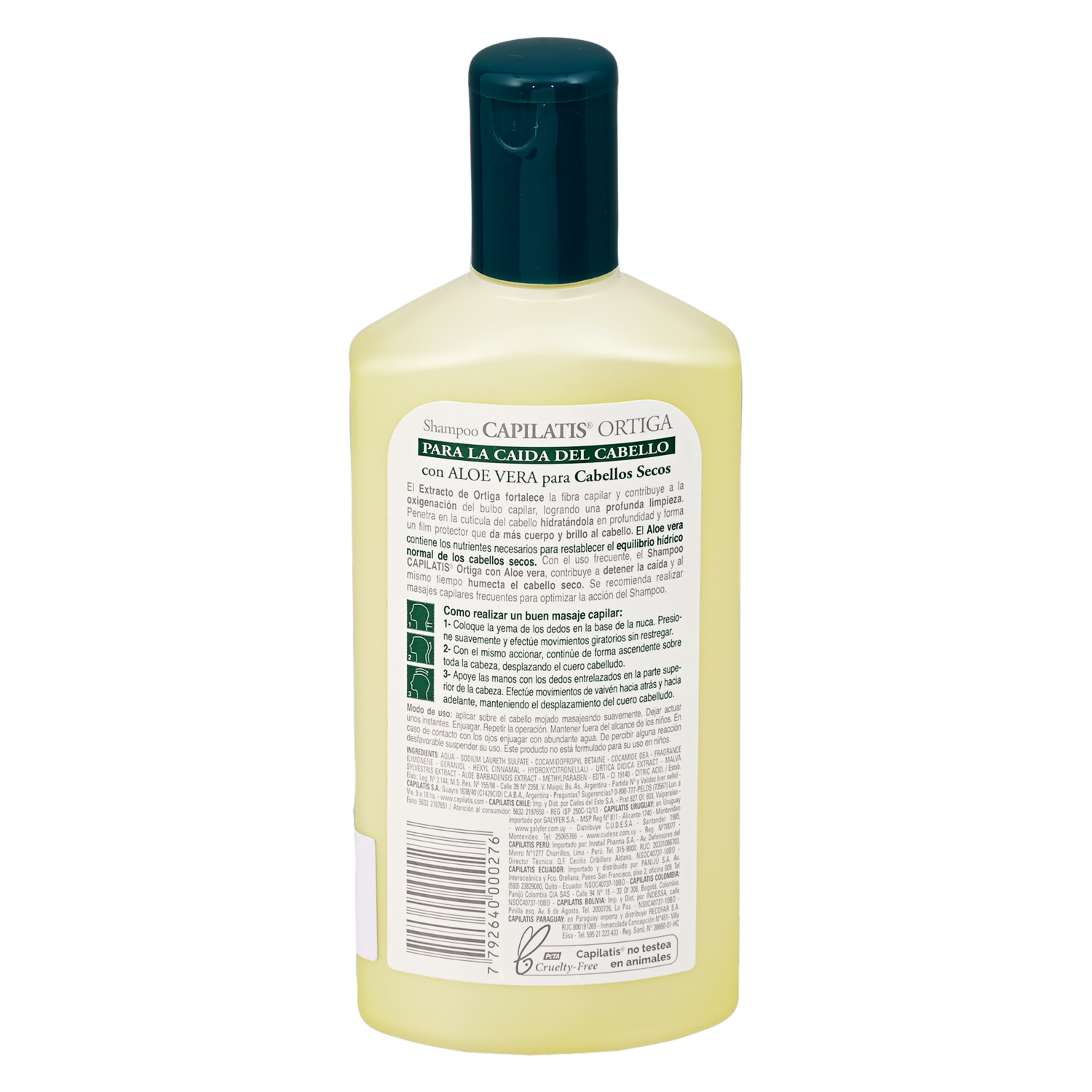 Shampoo De Cabello Ortiga Seco CAPILATIS 410 Ml