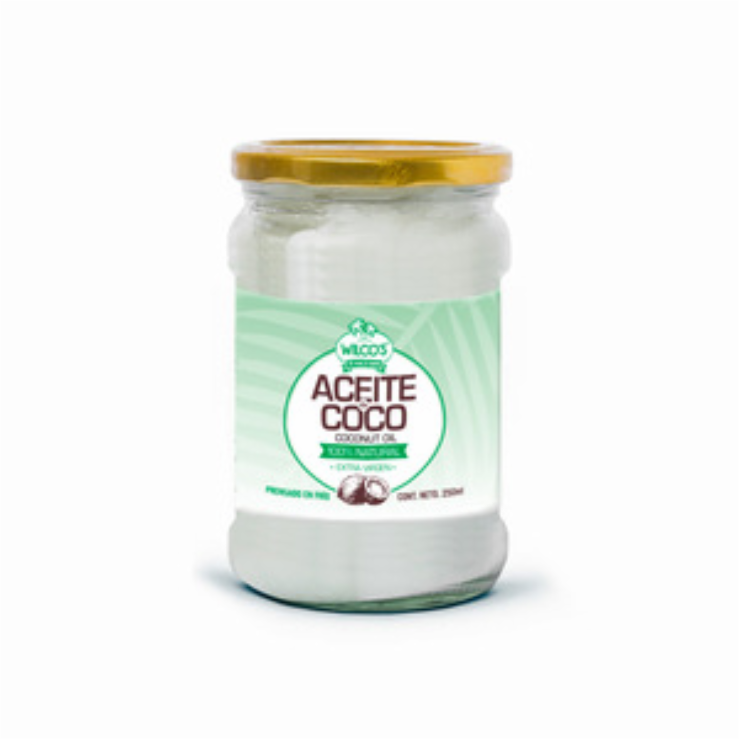 Aceite De Coco Orgánico WILCOS 250 ml