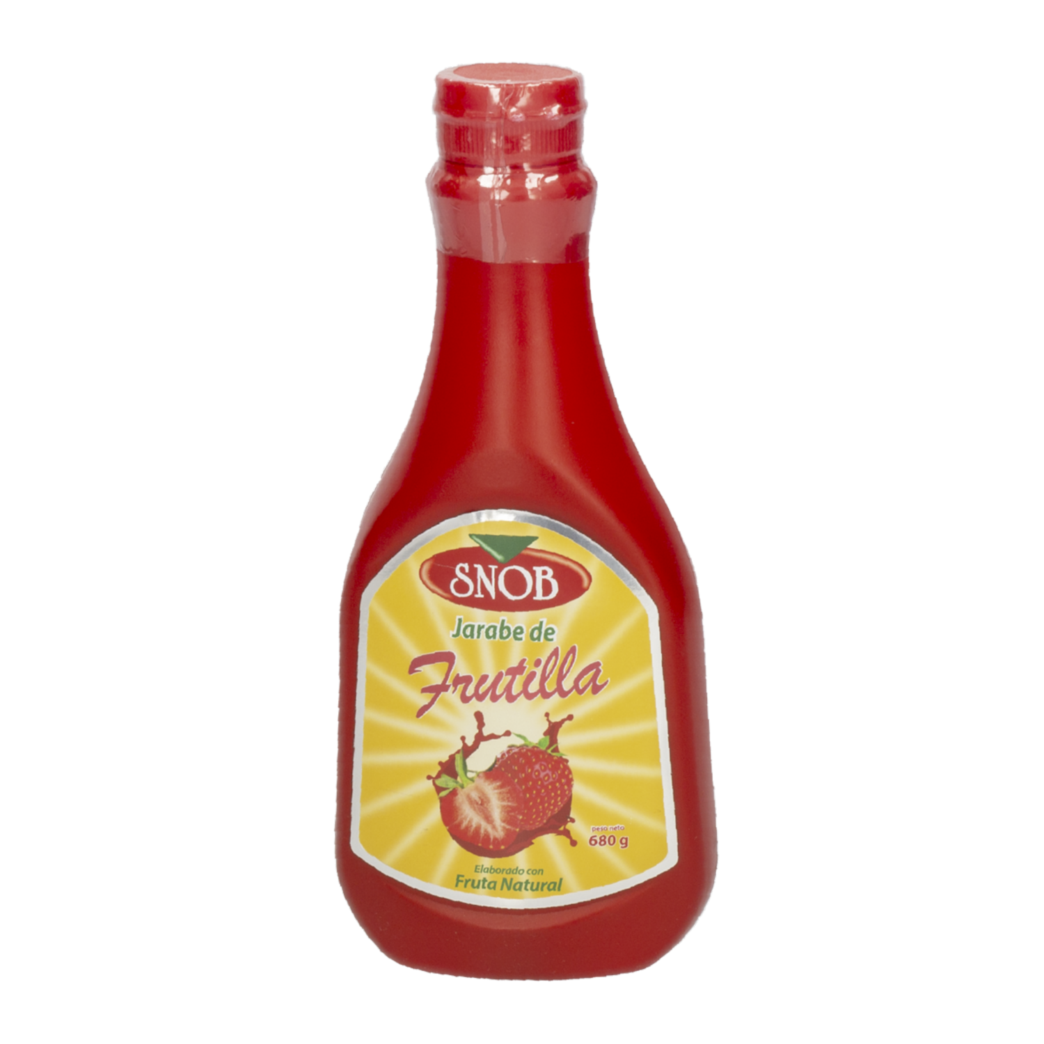 Jarabe De Frutilla SNOB 680g