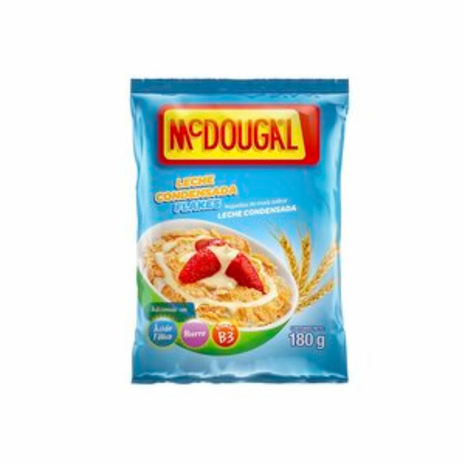 Cereal Con Leche Condensada Flakes MC.DOUGAL 180 Gr