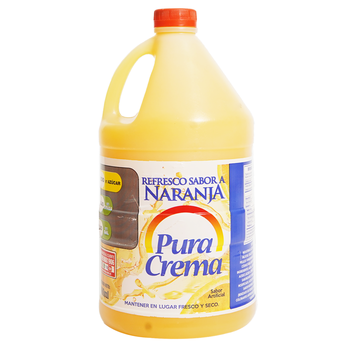 Bebida Refrescante De Naranja PURA CREMA 3980 Ml
