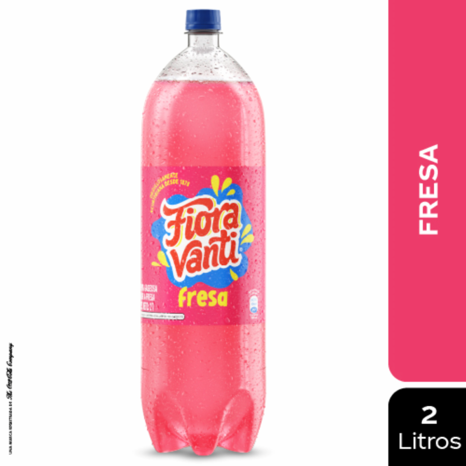 Bebida Gaseosa Sabor A Fresa FIORAVANTI Botella