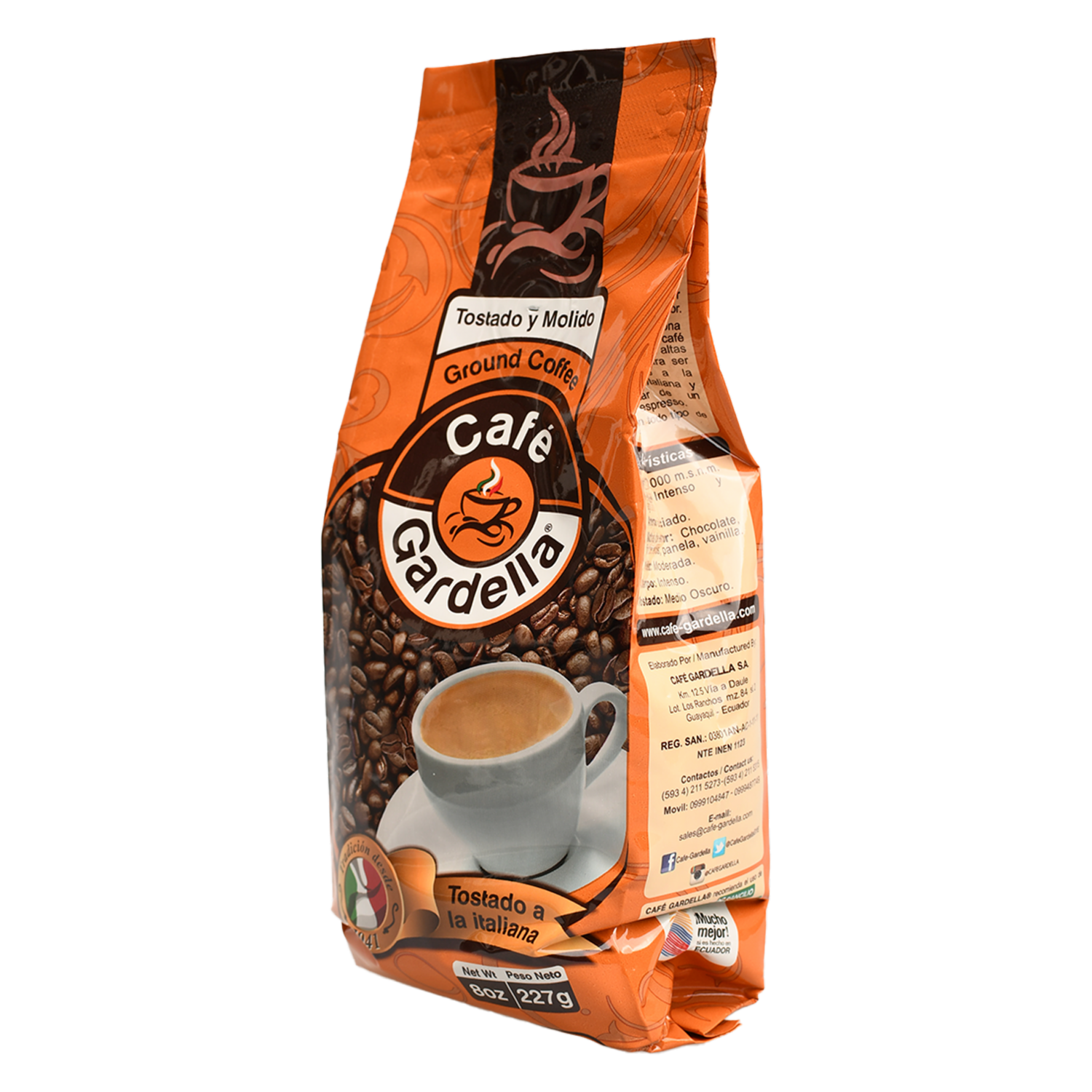 Café Molido Clásico GARDELLA 227 G
