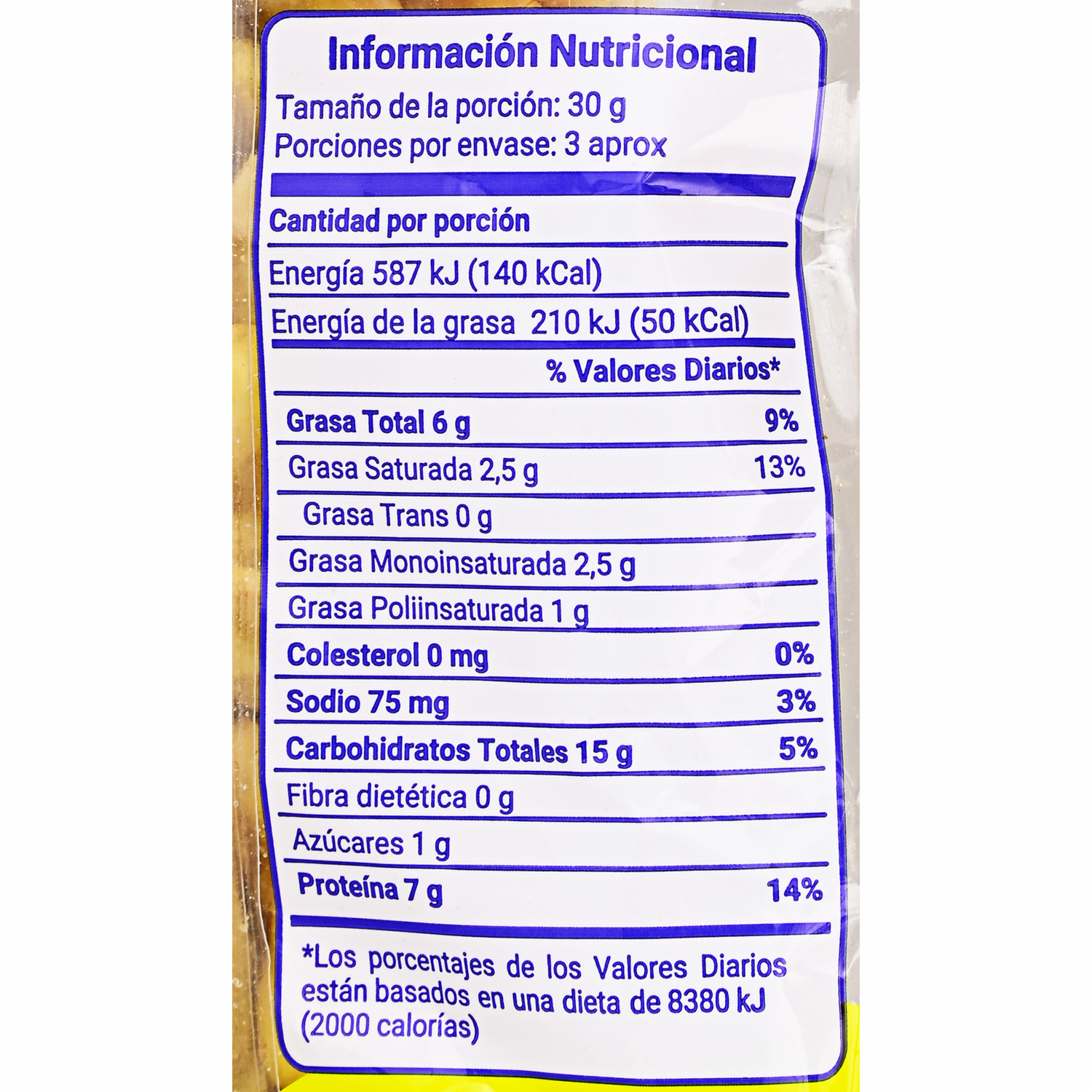 Habas Tostadas Con Cebolla LA ORIGINAL 100 G