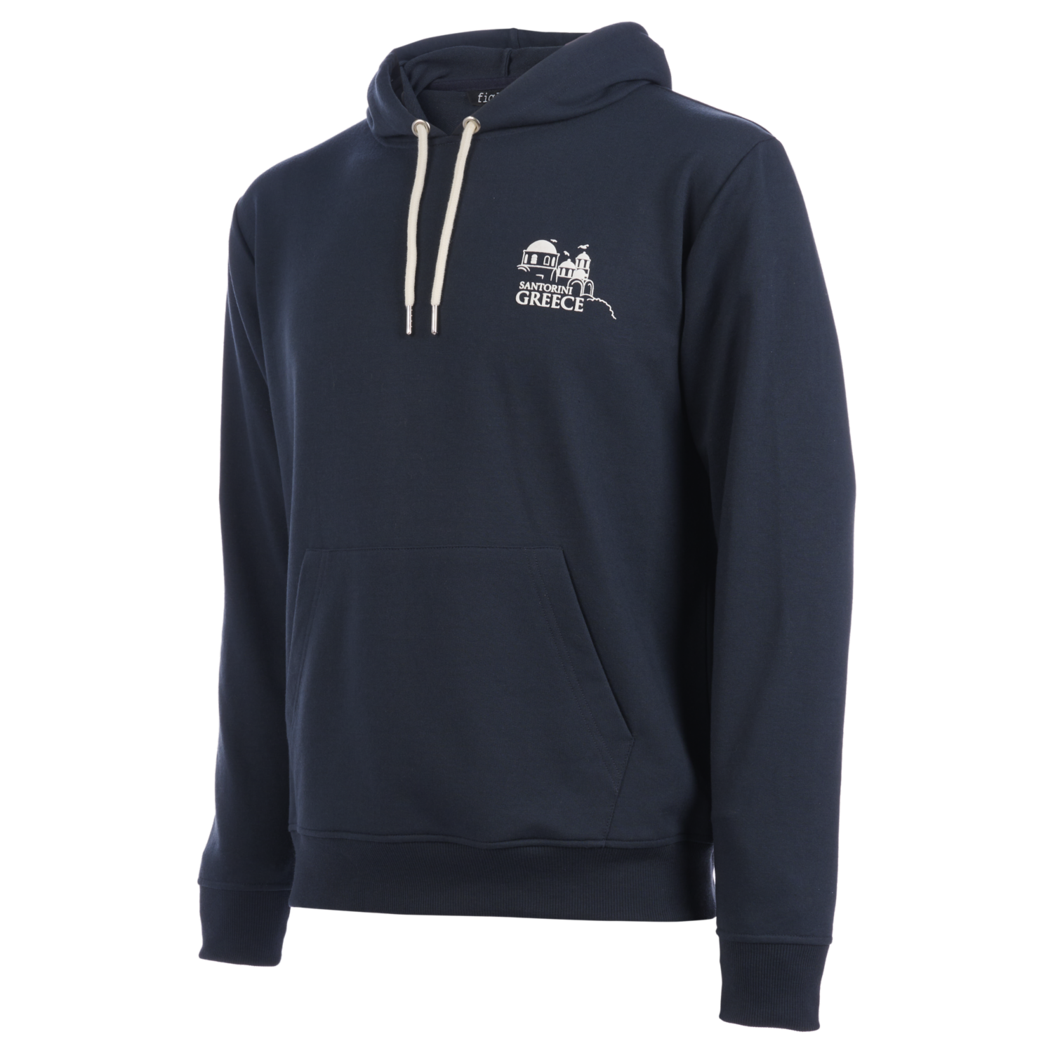 Hoodie Para Hombre Azul BORIKEN