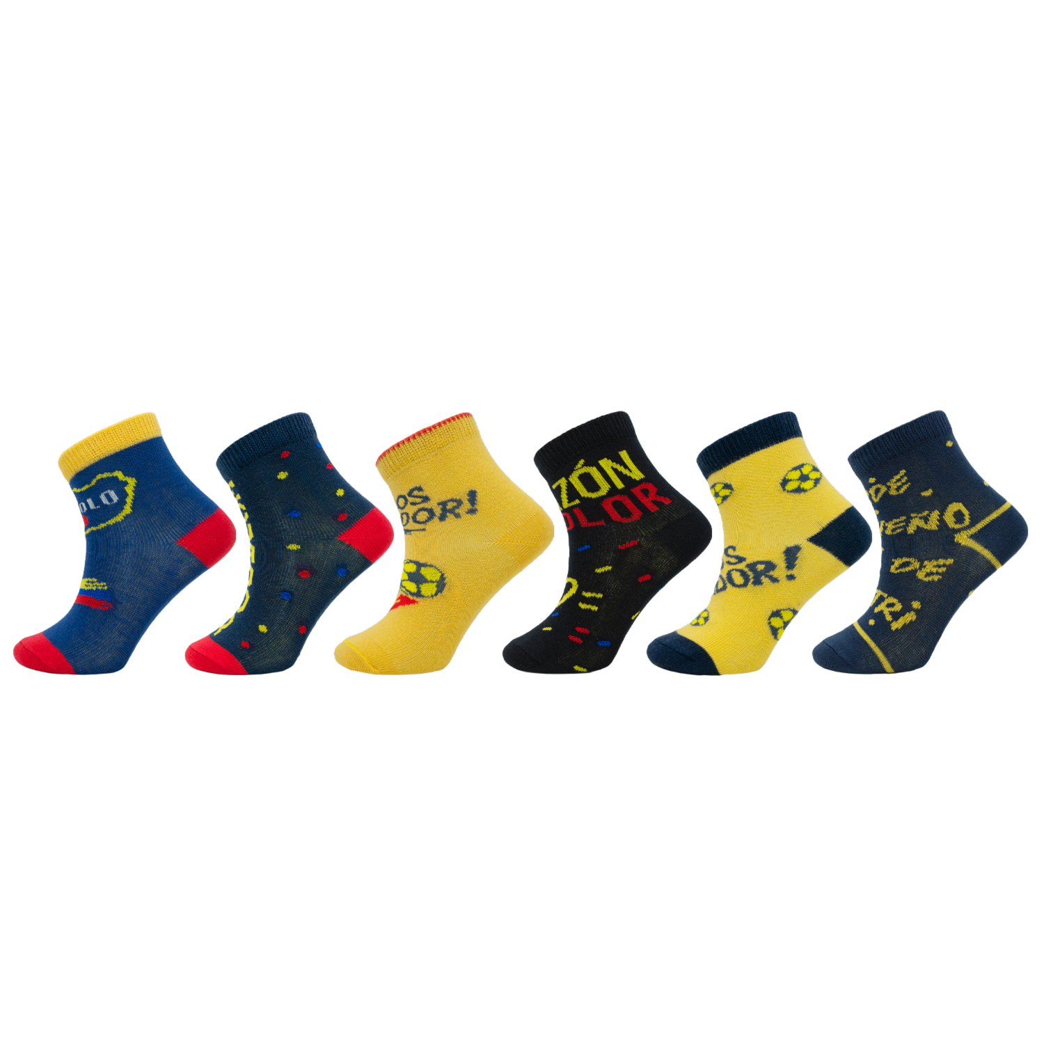 Medias Tobillera Lisa Unisex Niños MECRISGA
