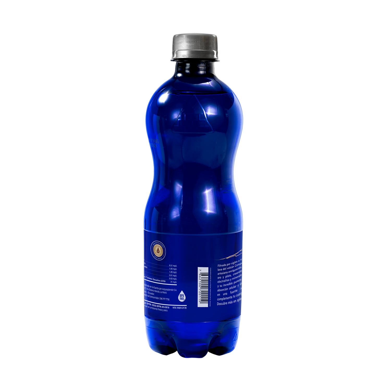 Agua Con Gas Mineral Natural Artesiana SPLENDOR 500 Ml