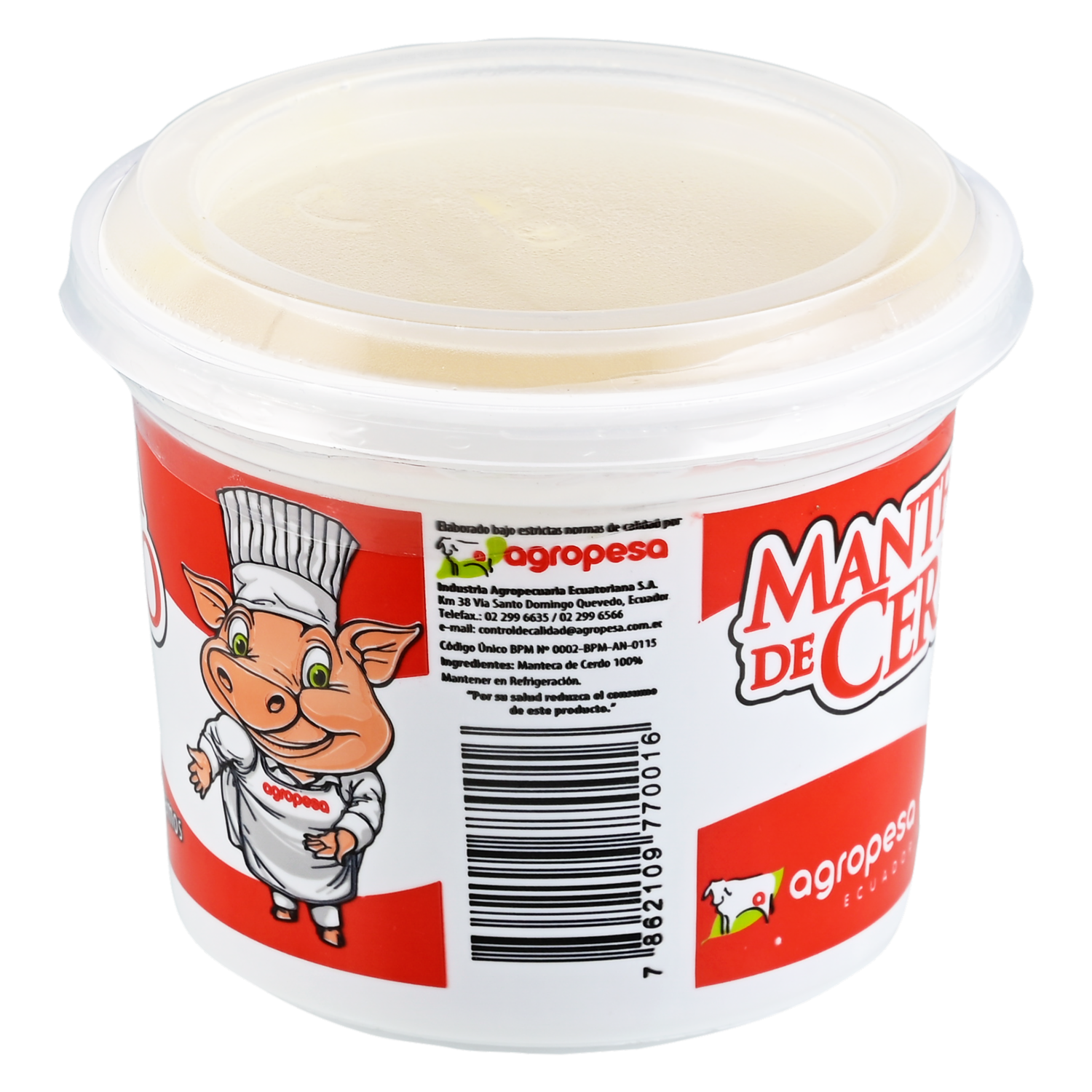 Manteca De Chancho AGROPESA 320 G