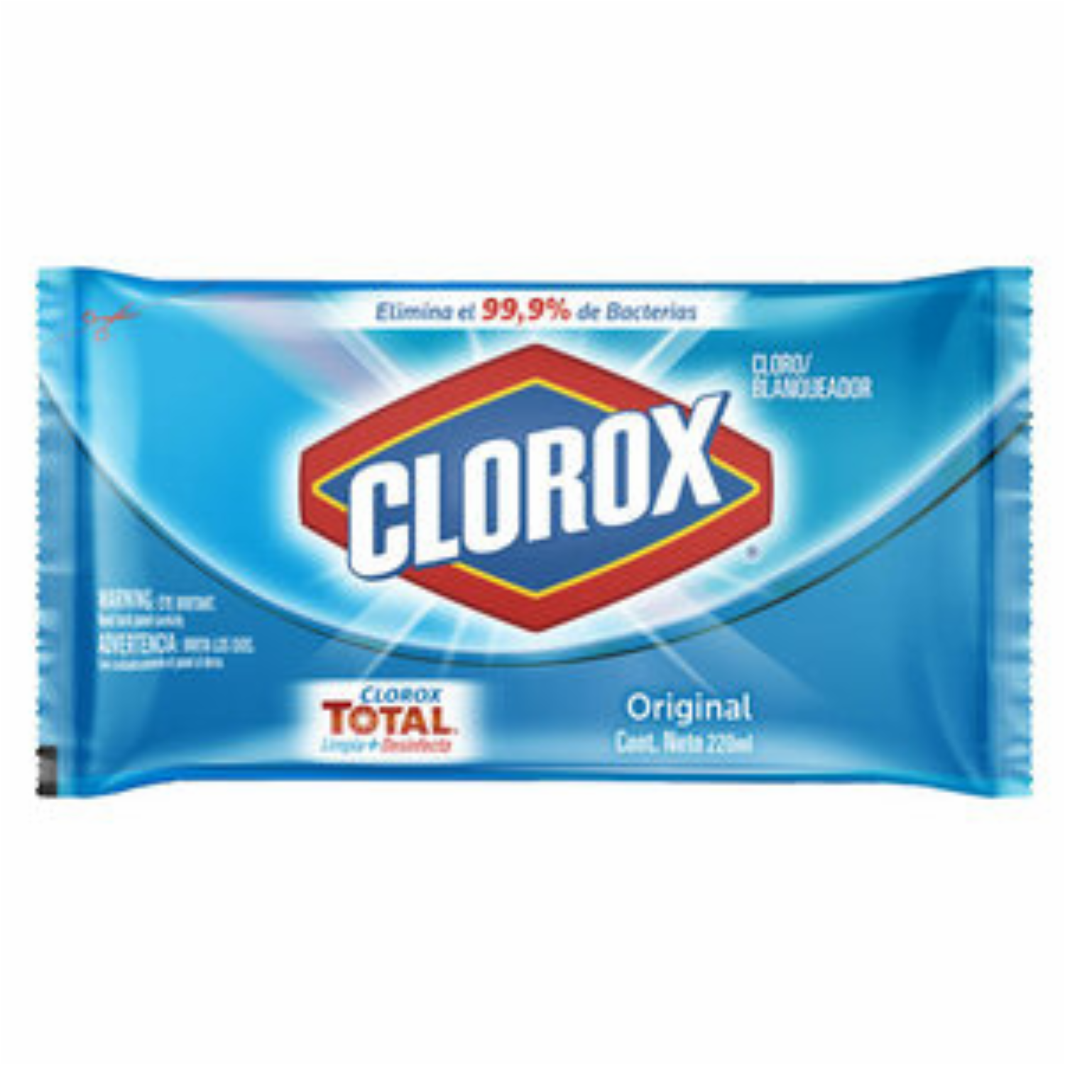 Cloro Líquido Original En Sachet CLOROX 120 Ml