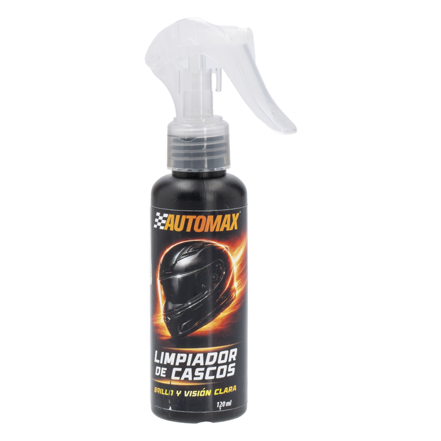 Limpiador De Cascos Brillo Y Visión Clara AUTOMAX 120 Ml